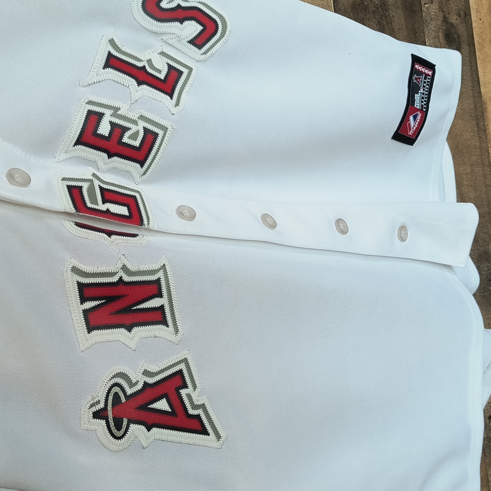 Majestic MLB Los Angeles Angels Jersey Weaver # 36 Sz Small Men's - Picture 6 of 14